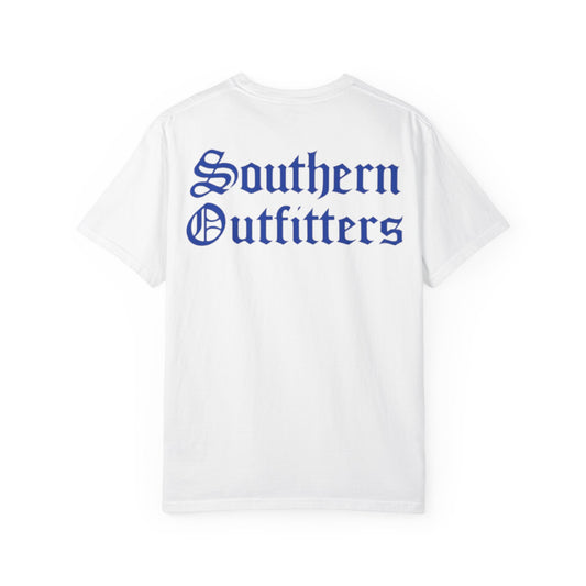 Southern Outfitters T-Shirt — Vintage Gothic Logo Tee