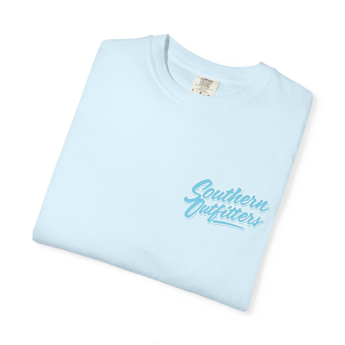 Southern Outfitters Logo Mitch T-Shirt — Retro Oval Back Print