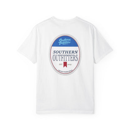 Southern Outfitters Logo Mitch T-Shirt — Retro Oval Back Print