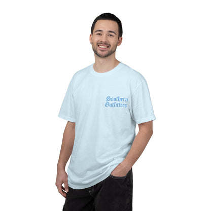T-Shirt — Southern Outfitters Beach Scene with Fireworks