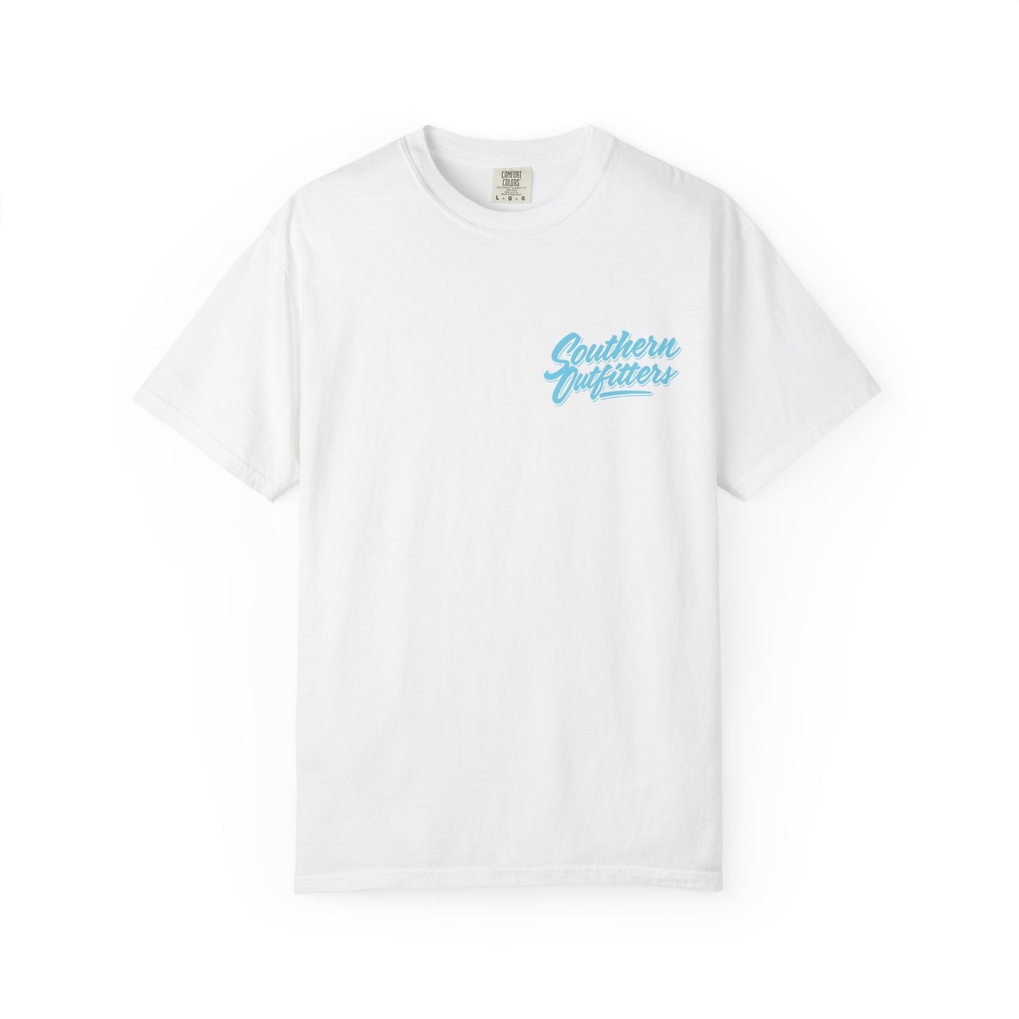 Southern Outfitters Logo Mitch T-Shirt — Retro Oval Back Print