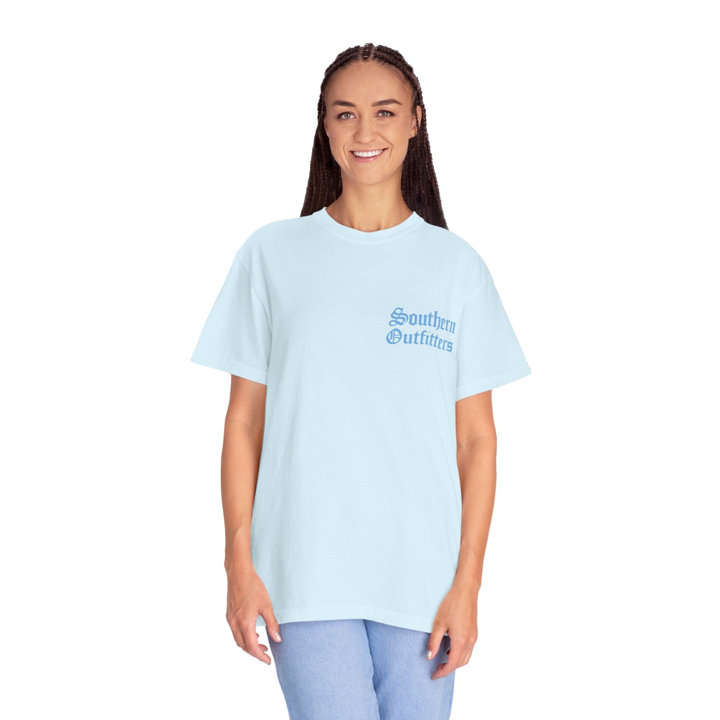 T-Shirt — Southern Outfitters Beach Scene with Fireworks