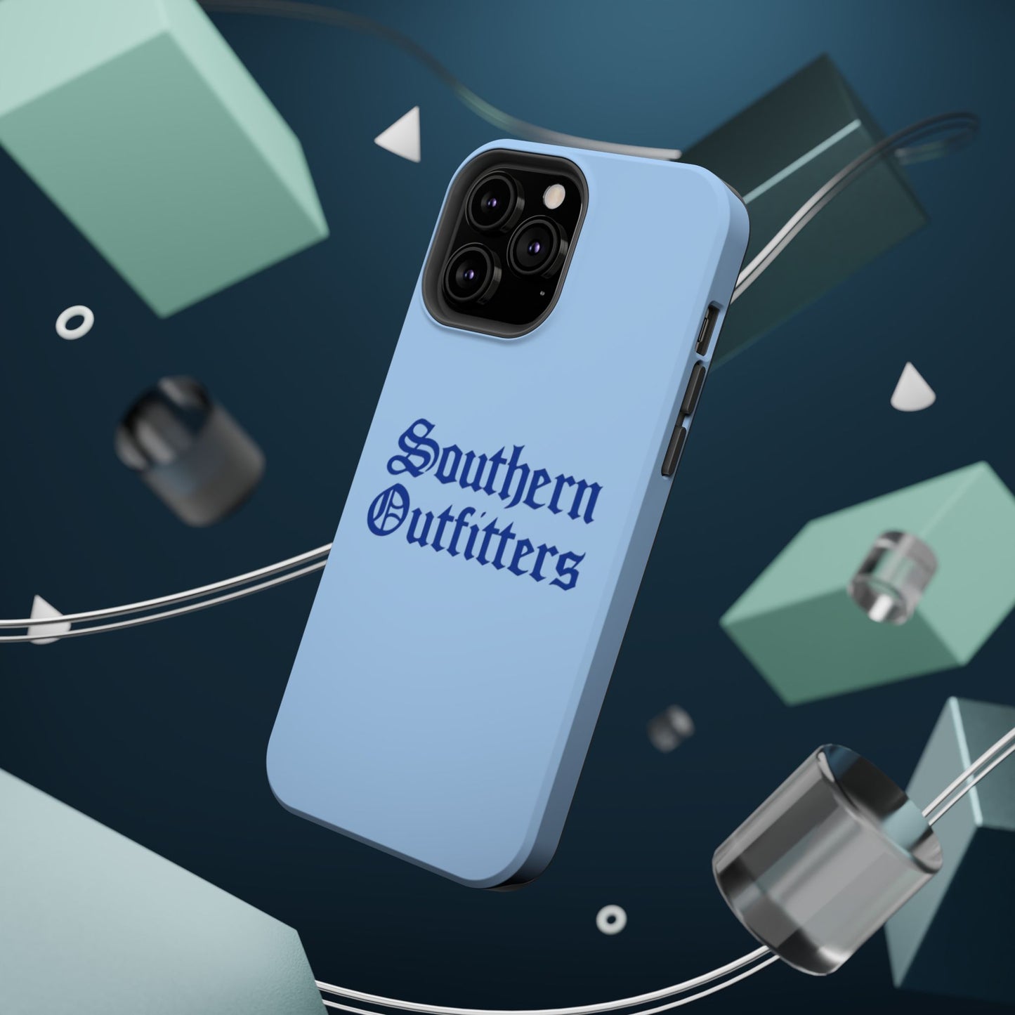 Southern Outfitters Blue Magnetic Impact-Resistant Phone Case