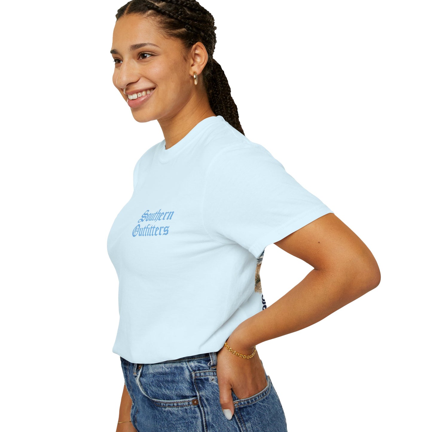 T-Shirt — Southern Outfitters Beach Scene with Fireworks