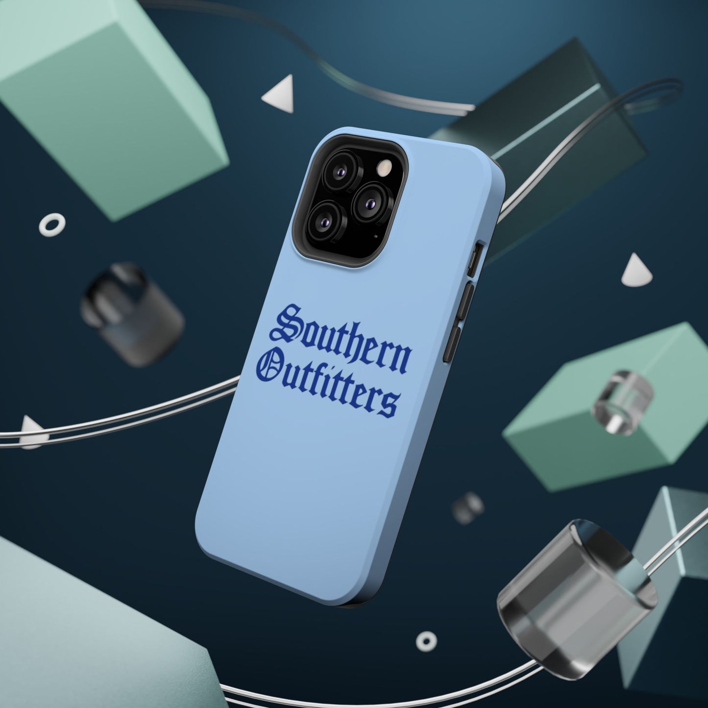 Southern Outfitters Blue Magnetic Impact-Resistant Phone Case