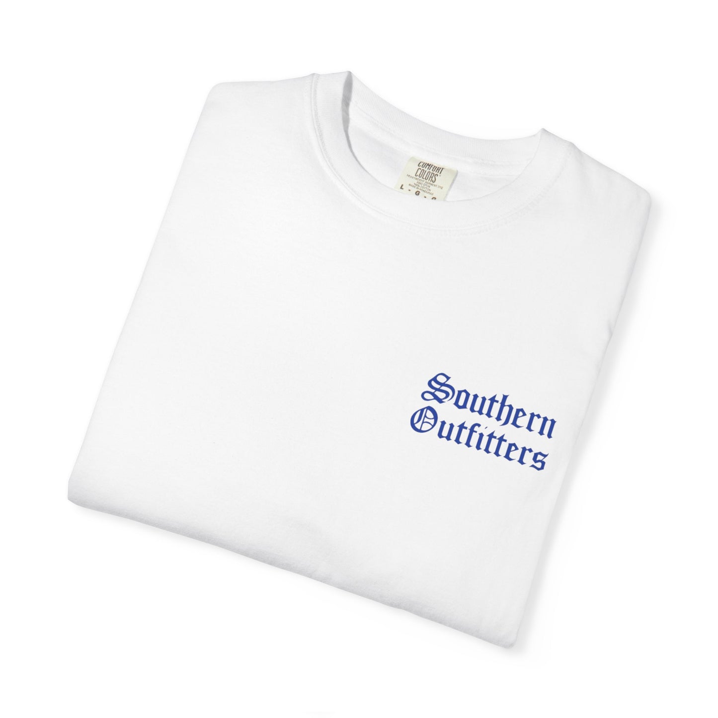 Southern Outfitters T-Shirt — Vintage Gothic Logo Tee
