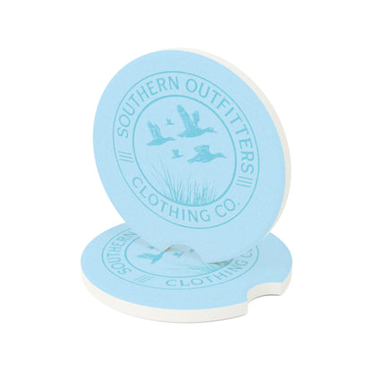 Car Coaster — Soapstone Southern Outfitters Logo Absorbent Cup Holder Protector