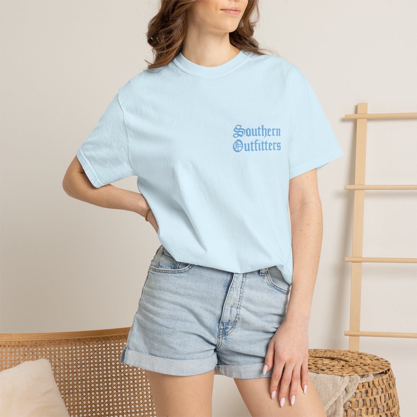 T-Shirt — Southern Outfitters Beach Scene with Fireworks