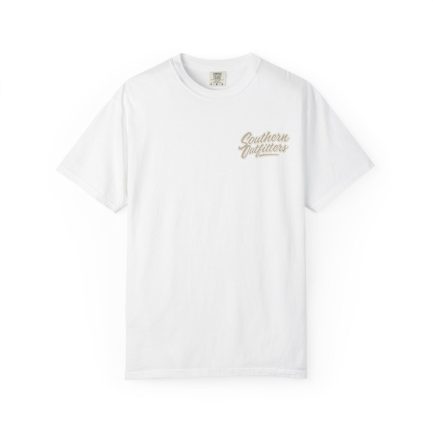 Deer Smoke Graphic T-Shirt — Southern Outfitters Chest Logo