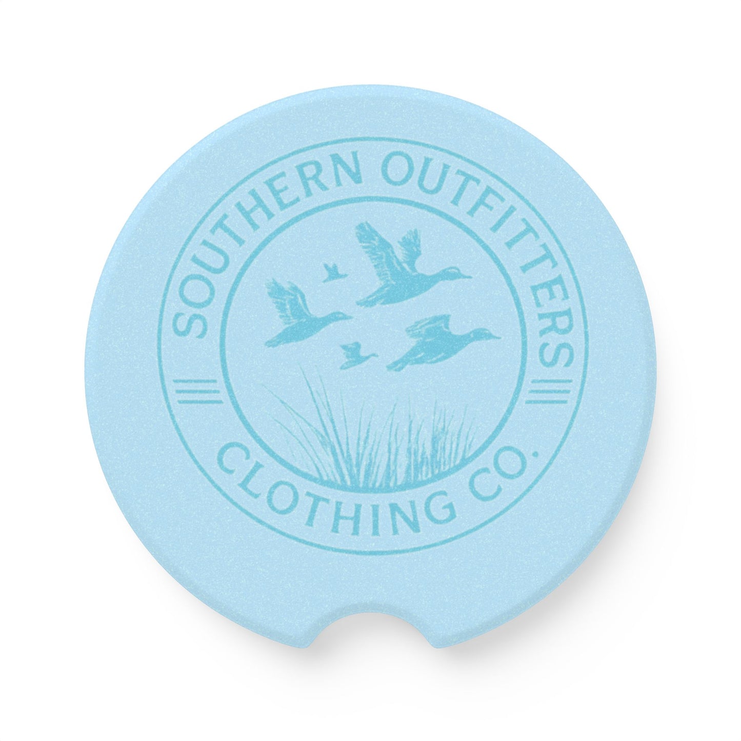 Car Coaster — Soapstone Southern Outfitters Logo Absorbent Cup Holder Protector