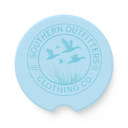 Car Coaster — Soapstone Southern Outfitters Logo Absorbent Cup Holder Protector