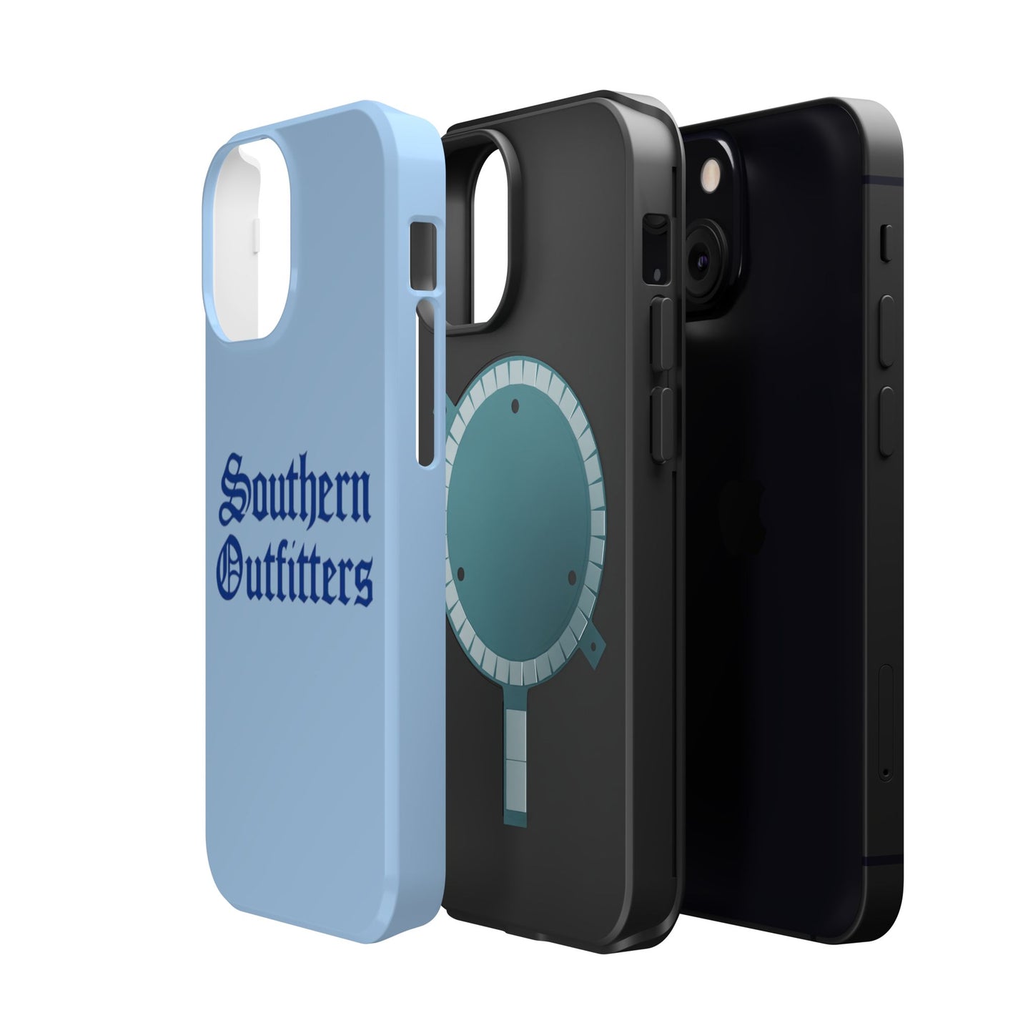 Southern Outfitters Blue Magnetic Impact-Resistant Phone Case