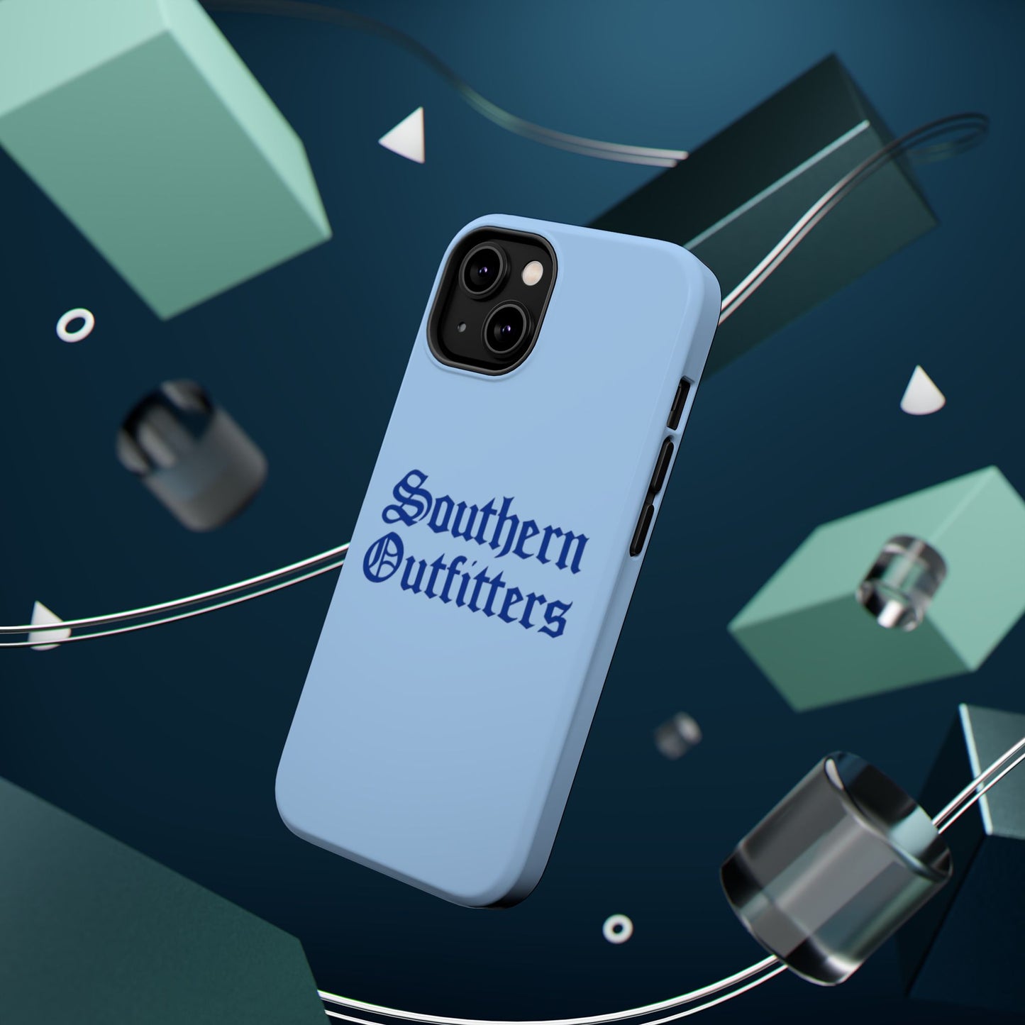 Southern Outfitters Blue Magnetic Impact-Resistant Phone Case