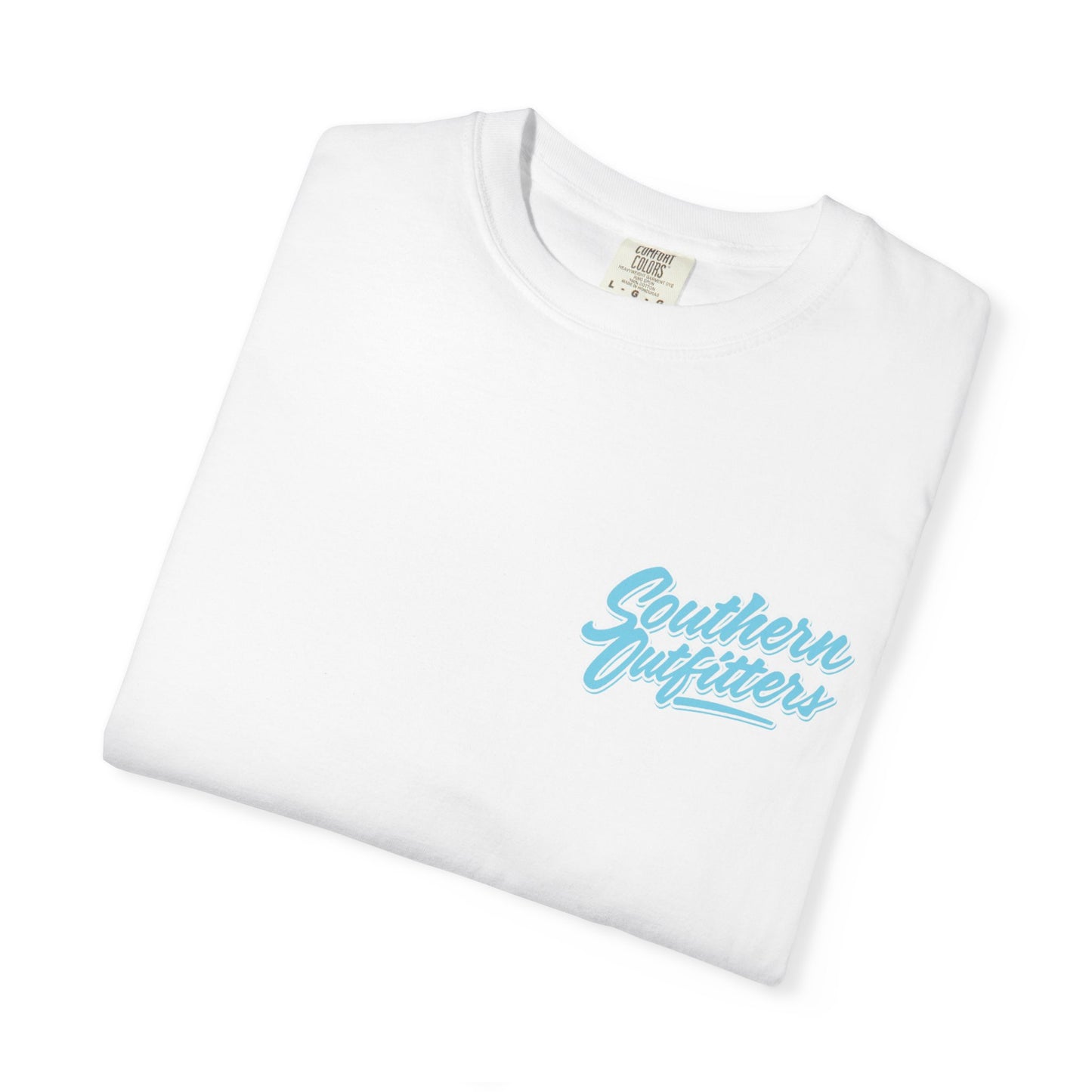 Southern Outfitters Logo Mitch T-Shirt — Retro Oval Back Print