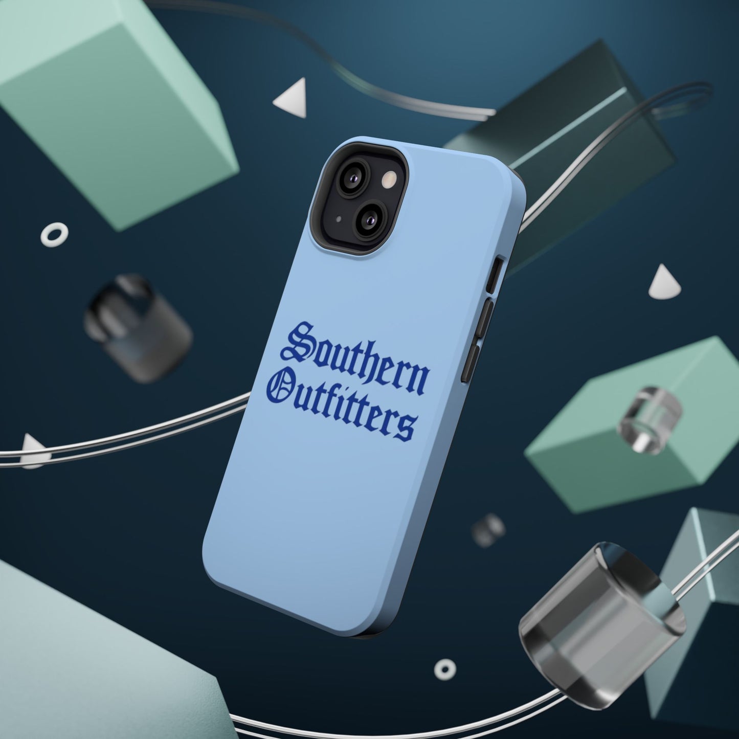 Southern Outfitters Blue Magnetic Impact-Resistant Phone Case